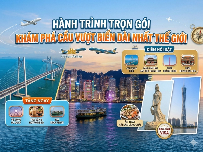HONG KONG – CHU HẢI – THẨM QUYẾN – QUẢNG CHÂU